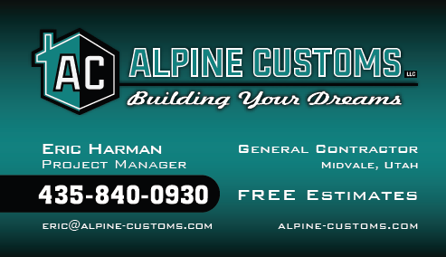 Alpine Custom Business Cards Designed by EXPAND Business Solutions